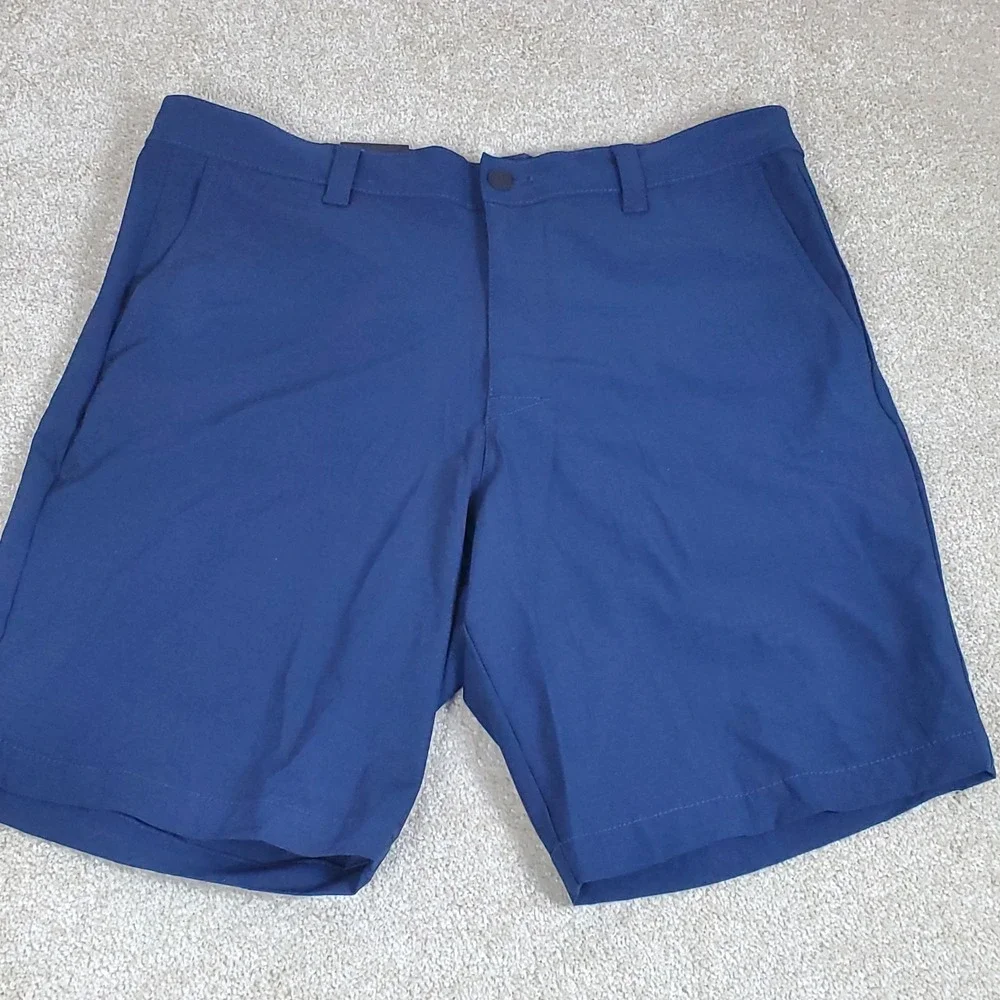 Banana Republic Men's Shorts Size 38‎ Navy Blue Stretch Fabric New With Tags